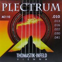 AC110 Plectrum РљРѕРјРїР»РµРєС‚ СЃС‚СЂСѓРЅ РґР»СЏ Р°РєСѓСЃС‚РёС‡РµСЃРєРѕР№ РіРёС‚Р°СЂС‹, СЃС‚Р°Р»СЊ/Р±СЂРѕРЅР·Р°, 010-041, Thomastik