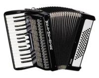Rubin-II-60/30-BK Rubin РђРєРєРѕСЂРґРµРѕРЅ 30/60/II/3, С‡РµСЂРЅС‹Р№, СЃ СЂРµРјРЅСЏРјРё Рё С‡РµС…Р»РѕРј, Weltmeister