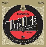 EJ45C COMPOSITE PRO ARTE РЎС‚СЂСѓРЅС‹ РґР»СЏ РєР»Р°СЃСЃРёС‡РµСЃРєРѕР№ РіРёС‚Р°СЂС‹ РЅРµР№Р»РѕРЅРѕРІС‹Рµ/РєРѕРјРїРѕР·РёС‚РЅС‹Рµ Normal D`Addario
