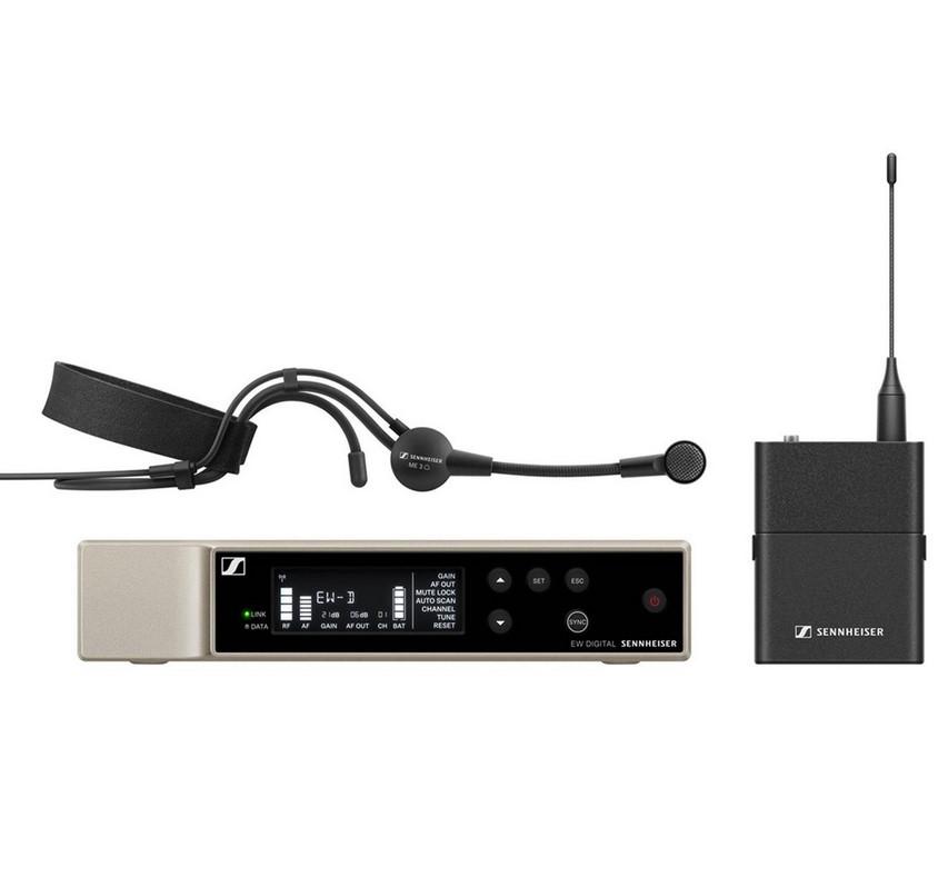 508712 EW-D ME3 SET (R4-9) Р Р°РґРёРѕСЃРёСЃС‚РµРјР° СЃ РіРѕР»РѕРІРЅС‹Рј РјРёРєСЂРѕС„РѕРЅРѕРј, 552-607.8 РњР“С†, Sennheiser