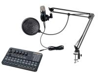 V10XPRO+BM900 РќР°Р±РѕСЂ РґР»СЏ СЃС‚СЂРёРјР°, РєРѕРЅС„РµСЂРµРЅС†РёР№, РёРіСЂРѕРІРѕР№, СЃС‚СѓРґРёР№РЅС‹Р№ (РјРёРєСЂРѕС„РѕРЅ, Р·РІСѓРєРѕРІР°СЏ РєР°СЂС‚Р°), Foix