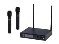 DSP-DUO-UHF-M850/F5  Р‘РµСЃРїСЂРѕРІРѕРґРЅР°СЏ РјРёРєСЂРѕС„РѕРЅРЅР°СЏ СЃРёСЃС‚РµРјР°, 2 СЂСѓС‡РЅС‹С… РїРµСЂРµРґР°С‚С‡РёРєР°, Prodipe