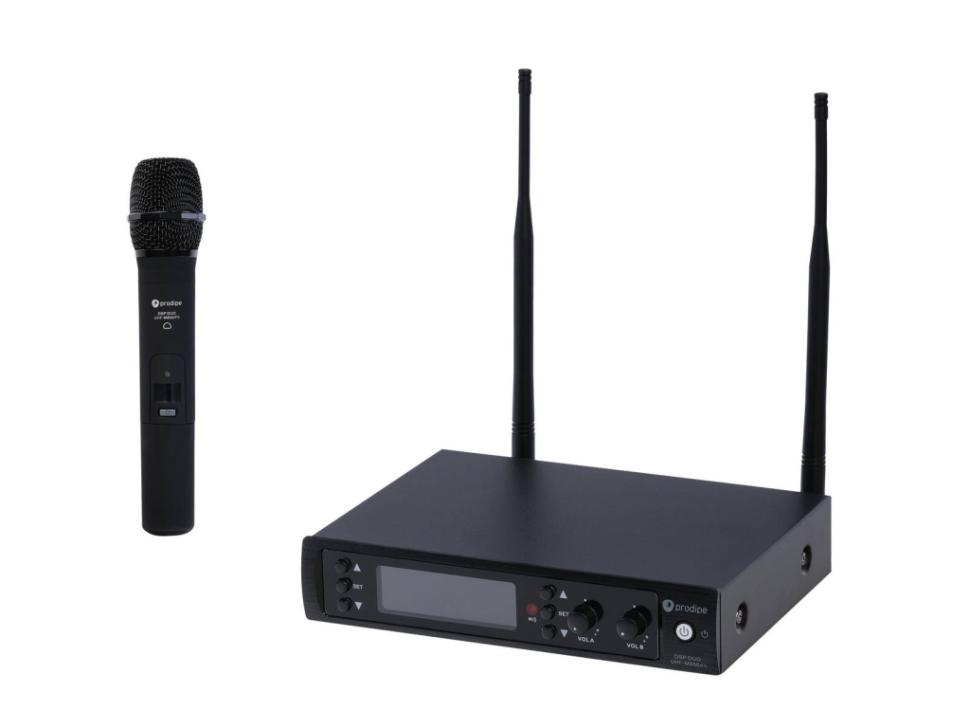 DSP-SOLO-UHF-M850/F5  Р‘РµСЃРїСЂРѕРІРѕРґРЅР°СЏ РјРёРєСЂРѕС„РѕРЅРЅР°СЏ СЃРёСЃС‚РµРјР°, 1 СЂСѓС‡РЅРѕР№ РїРµСЂРµРґР°С‚С‡РёРє, Prodipe