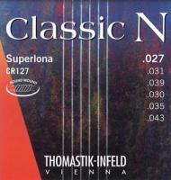 CR127 Classic N РљРѕРјРїР»РµРєС‚ СЃС‚СЂСѓРЅ РґР»СЏ РєР»Р°СЃСЃРёС‡РµСЃРєРѕР№ РіРёС‚Р°СЂС‹, РЅРµР№Р»РѕРЅ/РїРѕСЃРµСЂРµР±СЂРµРЅРЅР°СЏ РјРµРґСЊ 027-043, Thomastik