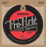EJ45 PRO ARTE РЎС‚СЂСѓРЅС‹ РґР»СЏ РєР»Р°СЃСЃРёС‡РµСЃРєРѕР№ РіРёС‚Р°СЂС‹ РЅРµР№Р»РѕРЅРѕРІС‹Рµ Normal D`Addario