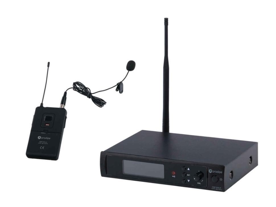DSP-SOLO-UHF-B210/F5 Р‘РµСЃРїСЂРѕРІРѕРґРЅР°СЏ РјРёРєСЂРѕС„РѕРЅРЅР°СЏ СЃРёСЃС‚РµРјР°, РїРµС‚Р»РёС‡РЅС‹Р№ РјРёРєСЂРѕС„РѕРЅ, Prodipe