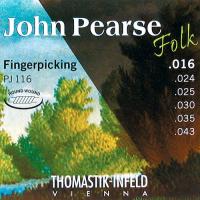 PJ116 John Pearse РљРѕРјРїР»РµРєС‚ СЃС‚СЂСѓРЅ РґР»СЏ Р°РєСѓСЃС‚РёС‡РµСЃРєРѕР№ РіРёС‚Р°СЂС‹, РЅРµР№Р»РѕРЅ, 016-043, Thomastik