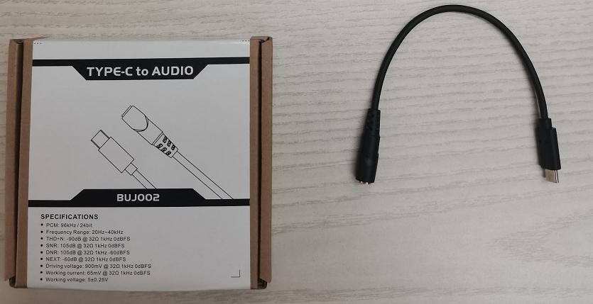 BUJ002(1.5m) РљР°Р±РµР»СЊ Р°РєСѓСЃС‚РёС‡РµСЃРєРёР№ Type-C-3.5РјРј female, 1.5Рј, Soundking