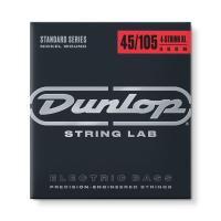 DBN45105XL РљРѕРјРїР»РµРєС‚ СЃС‚СЂСѓРЅ РґР»СЏ Р±Р°СЃ-РіРёС‚Р°СЂС‹, РЅРёРєРµР»РёСЂРѕРІР°РЅРЅС‹Рµ, Medium Light, 45-105, ExLong Scale, Dunlop