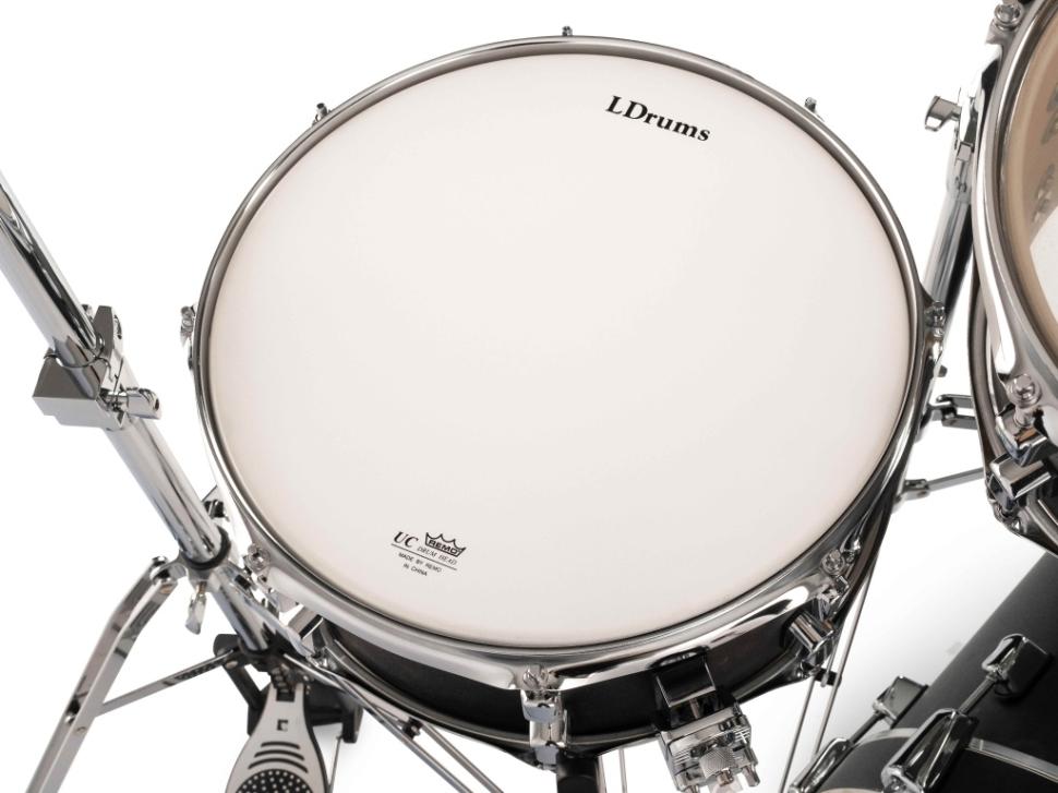 5001013-1455 РњР°Р»С‹Р№ Р±Р°СЂР°Р±Р°РЅ 14" С… 5.5", С‡РµСЂРЅС‹Р№, LDrums