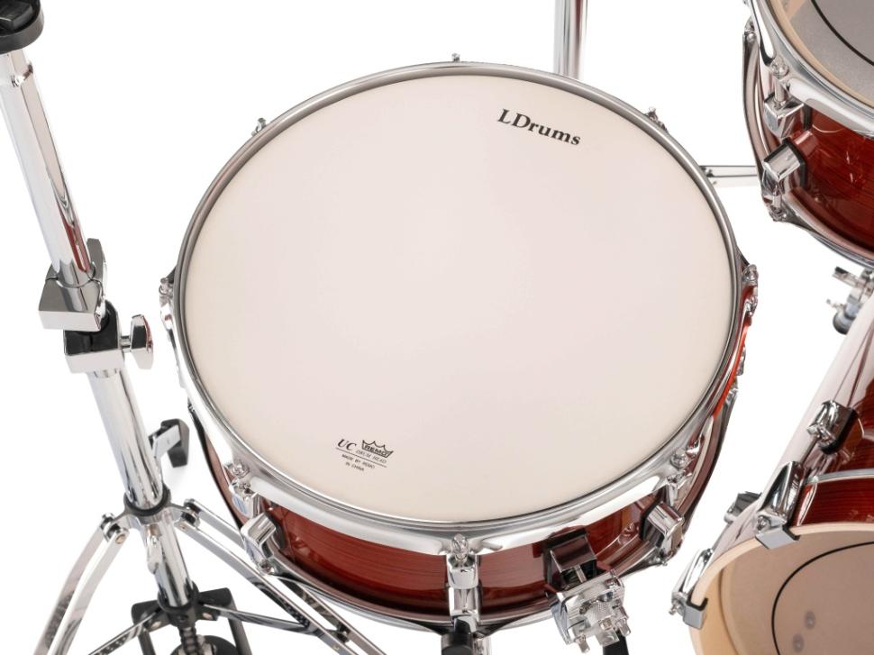 5001012-1455 РњР°Р»С‹Р№ Р±Р°СЂР°Р±Р°РЅ 14" С… 5.5", РєСЂР°СЃРЅС‹Р№, LDrums