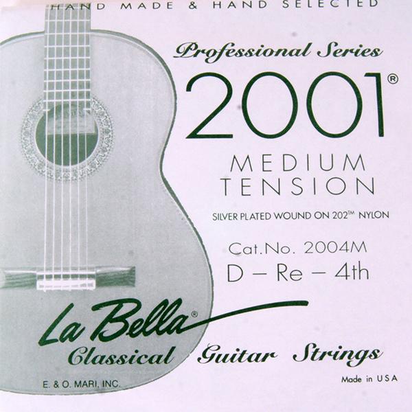 2004M РћС‚РґРµР»СЊРЅР°СЏ 4-СЏ СЃС‚СЂСѓРЅР° РґР»СЏ РіРёС‚Р°СЂС‹ РїРѕСЃРµСЂРµР±СЂРµРЅР°СЏ La Bella