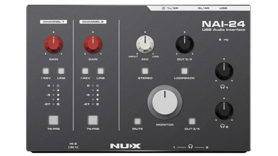 NAI-24 РђСѓРґРёРѕРёРЅС‚РµСЂС„РµР№СЃ USB, Nux