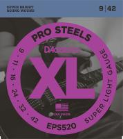 EPS520 XL PRO STEEL РЎС‚СЂСѓРЅС‹ РґР»СЏ СЌР»РµРєС‚СЂРѕРіРёС‚Р°СЂС‹ Super Light 9-42 D`Addario