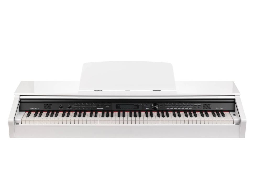 DP330-PVC-WH Р¦РёС„СЂРѕРІРѕРµ РїРёР°РЅРёРЅРѕ, Р±РµР»РѕРµ, СЃР°С‚РёРЅ, Medeli