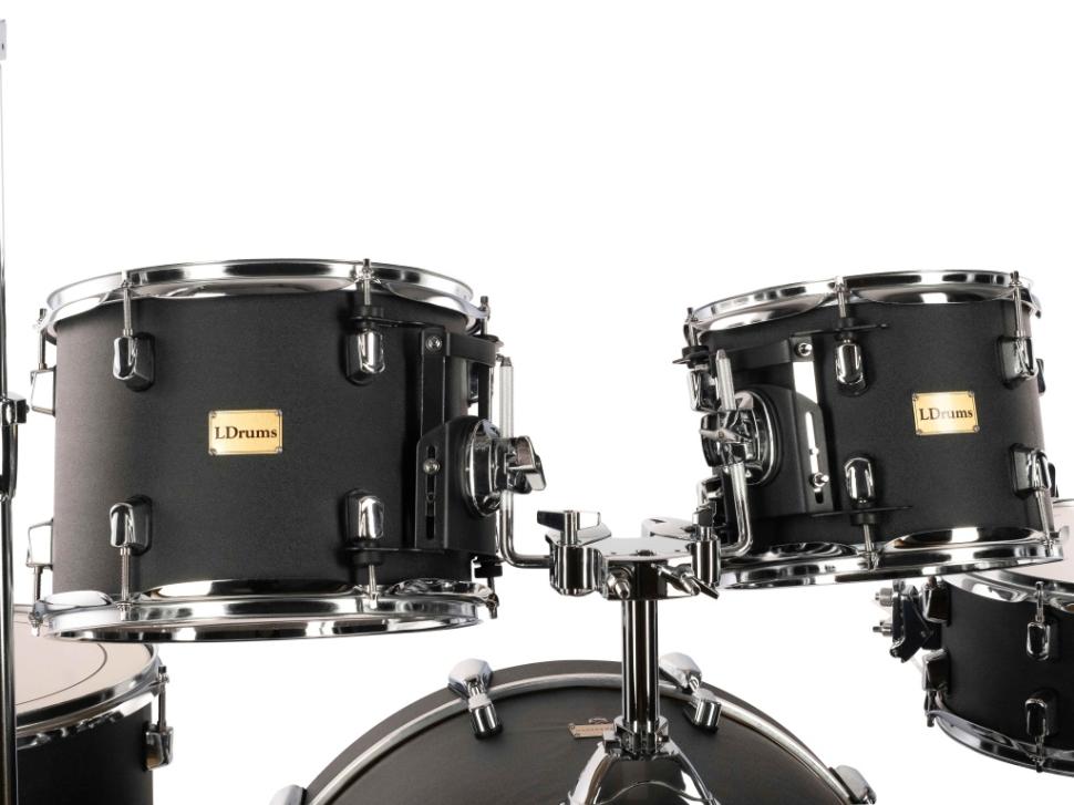 5001013-129 РўРѕРј Р±Р°СЂР°Р±Р°РЅ 12" x 9", С‡РµСЂРЅС‹Р№, LDrums
