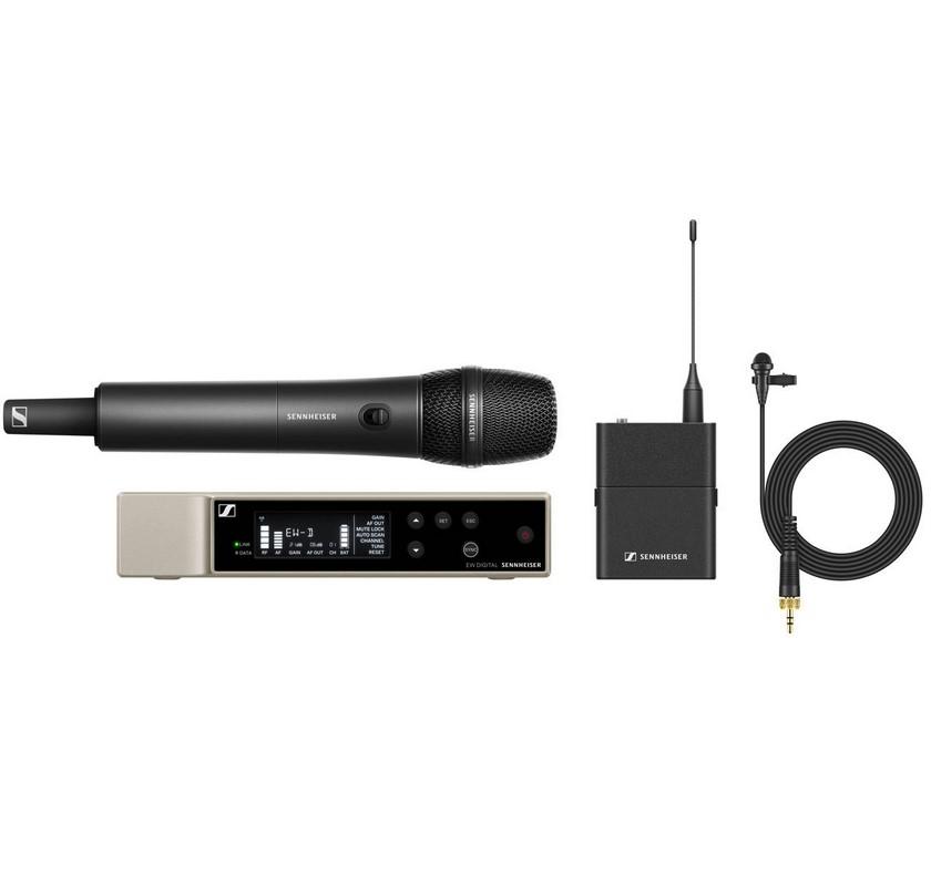 508770 EW-D ME2/835-S SET (Q1-6) Р Р°РґРёРѕСЃРёСЃС‚РµРјР° СЃ РїРµС‚Р»РёС‡РЅС‹Рј Рё СЂСѓС‡РЅС‹Рј РјРёРєСЂРѕС„РѕРЅРѕРј, Sennheiser