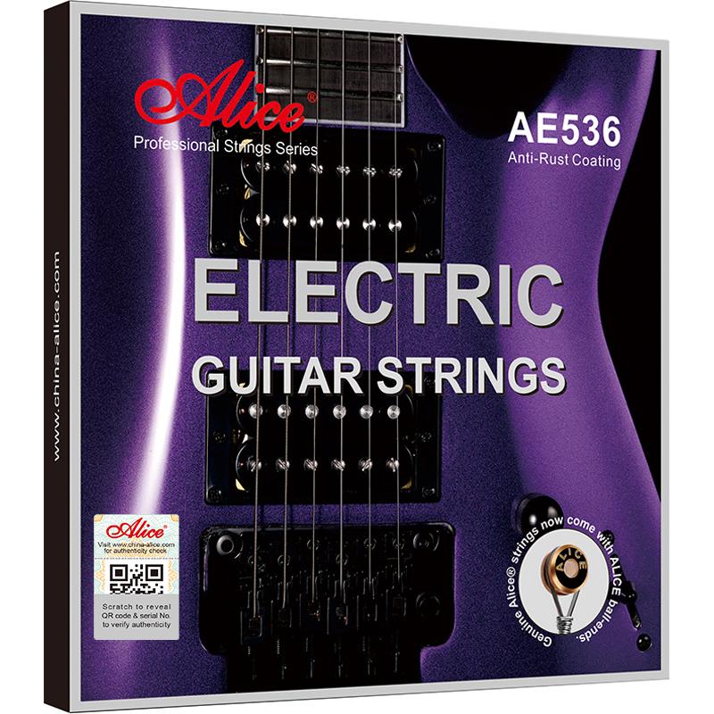 AE536-L РљРѕРјРїР»РµРєС‚ СЃС‚СЂСѓРЅ РґР»СЏ СЌР»РµРєС‚СЂРѕРіРёС‚Р°СЂС‹, СЃРїР»Р°РІ Р¶РµР»РµР·Р°, Light, 10-46, Alice