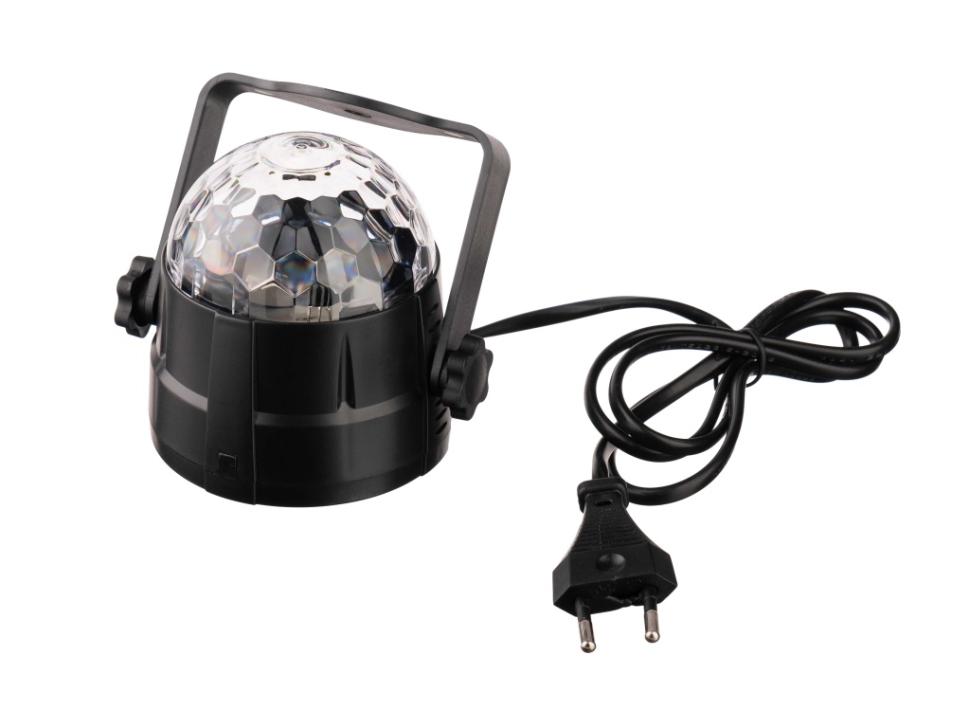 MM001 РЎРІРµС‚РѕРґРёРѕРґРЅС‹Р№ СЌС„С„РµРєС‚ В«РґРёСЃРєРѕ-С€Р°СЂВ» РјРёРЅРё, RGB, 3С…1Р’С‚, Bi Ray