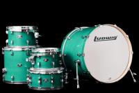 LCEM52207 Evolution Maple PRO Р‘Р°СЂР°Р±Р°РЅРЅР°СЏ СѓСЃС‚Р°РЅРѕРІРєР°, Р·РµР»РµРЅР°СЏ, 4 РєРѕСЂРѕР±РєРё, Ludwig