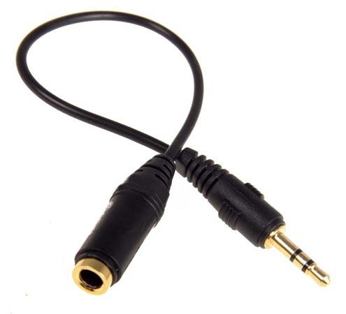 AD-213 РџРµСЂРµС…РѕРґРЅРёРє (СЂР°Р·СЉРµРј РїРµСЂРµС…РѕРґРЅРѕР№) 3,5РјРј вЂ” 2,5РјРј, Fischer Audio