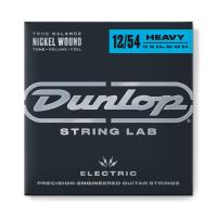 DEN1254 РљРѕРјРїР»РµРєС‚ СЃС‚СЂСѓРЅ РґР»СЏ СЌР»РµРєС‚СЂРѕРіРёС‚Р°СЂС‹, РЅРёРєРµР»РёСЂРѕРІР°РЅРЅС‹Рµ, Heavy, 12-54, Dunlop
