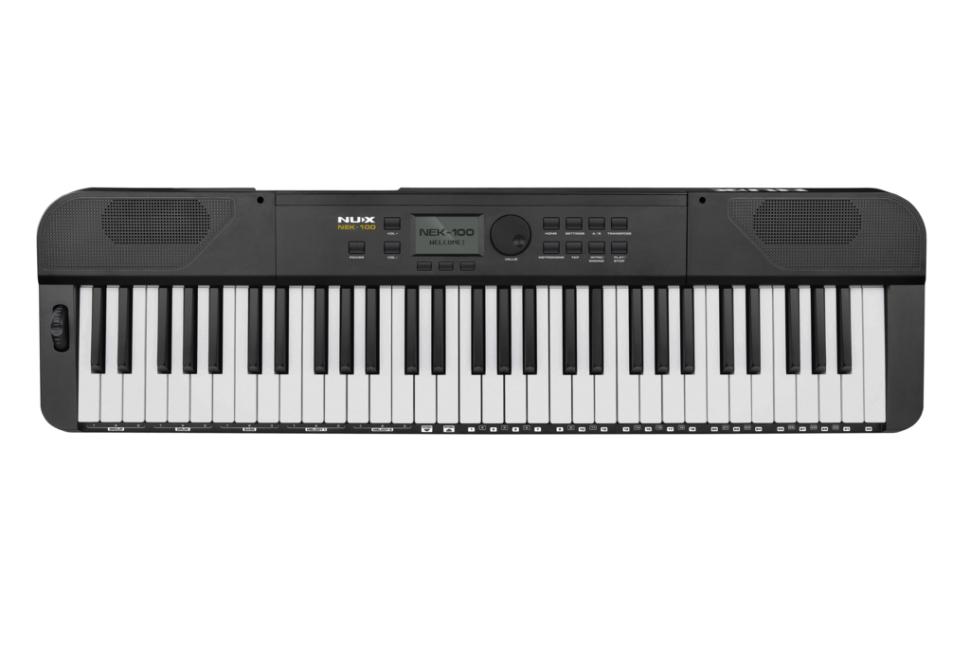 NEK-100 РЎРёРЅС‚РµР·Р°С‚РѕСЂ, 61 РєР»Р°РІРёС€Р°, Р°РІС‚РѕР°РєРєРѕРјРїР°РЅРµРјРµРЅС‚, С‡РµСЂРЅС‹Р№, Nux