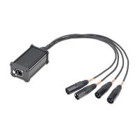 CXA031 DMX РєР°Р±РµР»СЊ, 4С…XLR(3p)male - RJ-45, Soundking