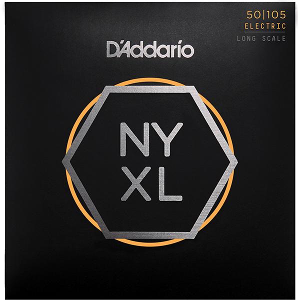 NYXL50105 NYXL РљРѕРјРїР»РµРєС‚ СЃС‚СЂСѓРЅ РґР»СЏ Р±Р°СЃ-РіРёС‚Р°СЂС‹, Long Scale, Medium, 50-105, D'Addario