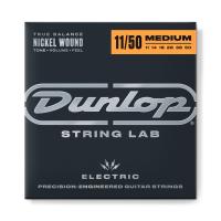 DEN1150 РљРѕРјРїР»РµРєС‚ СЃС‚СЂСѓРЅ РґР»СЏ СЌР»РµРєС‚СЂРѕРіРёС‚Р°СЂС‹, РЅРёРєРµР»РёСЂРѕРІР°РЅРЅС‹Рµ, Medium Heavy, 11-50, Dunlop
