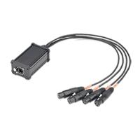 CXA032 DMX РєР°Р±РµР»СЊ, 4С…XLR(3p)female - RJ-45, Soundking
