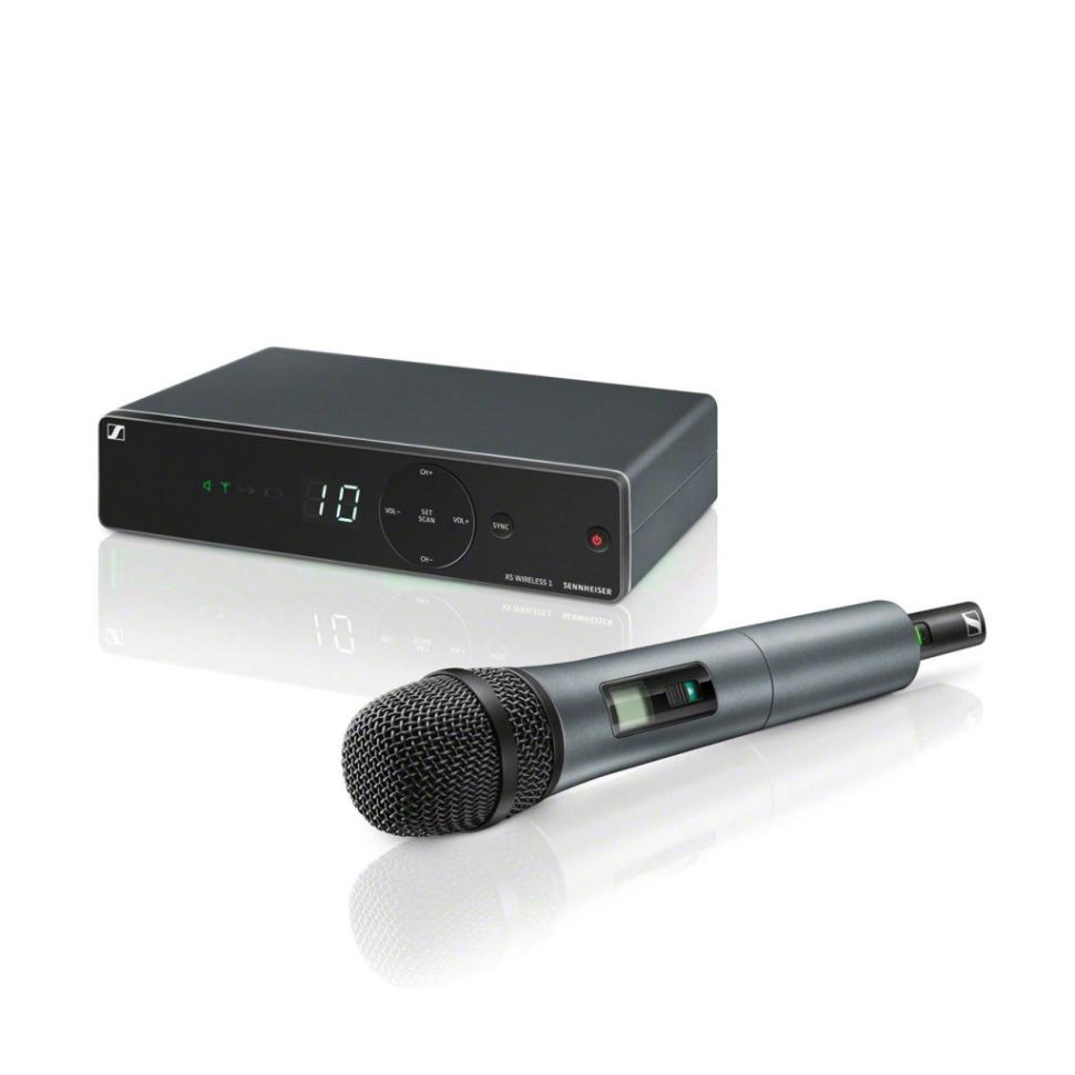 507109  XSW 1-825-B Р’РѕРєР°Р»СЊРЅР°СЏ СЂР°РґРёРѕСЃРёСЃС‚РµРјР° СЃ РґРёРЅР°Рј. РјРёРєСЂРѕС„. E825 (614-638 MHz), Sennheiser
