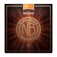 NB1256 Nickel Bronze РљРѕРјРїР»РµРєС‚ СЃС‚СЂСѓРЅ РґР»СЏ Р°РєСѓСЃС‚РёС‡РµСЃРєРѕР№ РіРёС‚Р°СЂС‹, Light Top/Med Bottom, 12-56, D'Addario