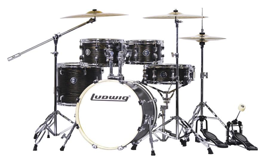 LC196-1 Accent Pro Р‘Р°СЂР°Р±Р°РЅРЅР°СЏ СѓСЃС‚Р°РЅРѕРІРєР°, С‡РµСЂРЅР°СЏ, 2 РєРѕСЂРѕР±РєРё, Ludwig