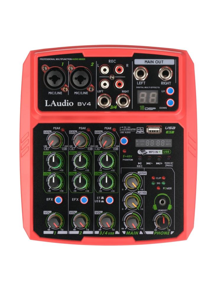 BV4 РњРёРєС€РµСЂРЅС‹Р№ РїСѓР»СЊС‚, 4 РєР°РЅР°Р»Р°, LAudio