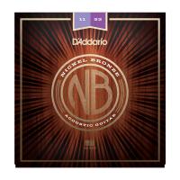 NB1152 Nickel Bronze РљРѕРјРїР»РµРєС‚ СЃС‚СЂСѓРЅ РґР»СЏ Р°РєСѓСЃС‚РёС‡РµСЃРєРѕР№ РіРёС‚Р°СЂС‹, Custom Light, 11-52, D'Addario