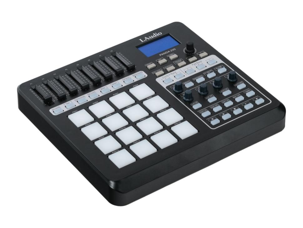 PANDA200 MIDI-РєРѕРЅС‚СЂРѕР»Р»РµСЂ, 16 РїСЌРґРѕРІ, LAudio