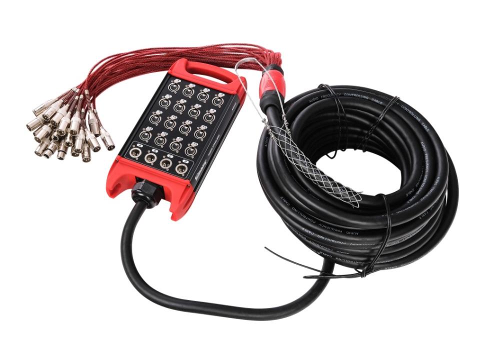 BCB403-20m РЎС†РµРЅРёС‡РµСЃРєР°СЏ РєРѕРјРјСѓС‚Р°С†РёРѕРЅРЅР°СЏ РєРѕСЂРѕР±РєР° 16С…XLR РІС…РѕРґРѕРІ + 4С…XLR РІС‹С…РѕРґР°, 20Рј, Soundking