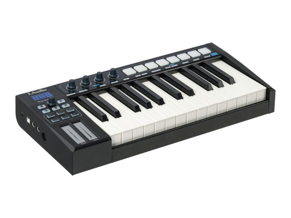 BLUE-WHALE25 MIDI-РєРѕРЅС‚СЂРѕР»Р»РµСЂ, 25 РєР»Р°РІРёС€, LAudio