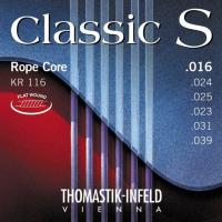 KR116 Classic S РљРѕРјРїР»РµРєС‚ СЃС‚СЂСѓРЅ РґР»СЏ РєР»Р°СЃСЃРёС‡РµСЃРєРѕР№ РіРёС‚Р°СЂС‹, СЃС‚Р°Р»СЊ/РЅРµР№Р»РѕРЅ Рё РїРѕСЃРµСЂ.РјРµРґСЊ, 16-39, Thomastik