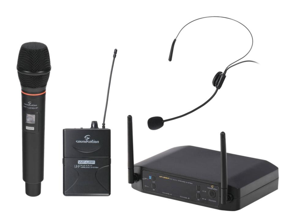 WF-U216HP Р‘РµСЃРїСЂРѕРІРѕРґРЅР°СЏ РјРёРєСЂРѕС„РѕРЅРЅР°СЏ СЃРёСЃС‚РµРјР°, СЂСѓС‡РЅРѕР№ Рё РіРѕР»РѕРІРЅРѕР№ РјРёРєСЂРѕС„РѕРЅ, Soundsation