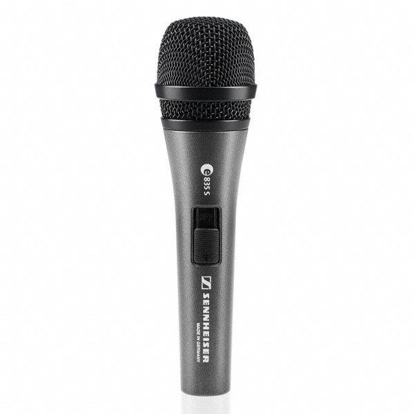 004514 E835-S РњРёРєСЂРѕС„РѕРЅ РґРёРЅР°РјРёС‡РµСЃРєРёР№, СЃ РІС‹РєР»СЋС‡Р°С‚РµР»РµРј, Sennheiser