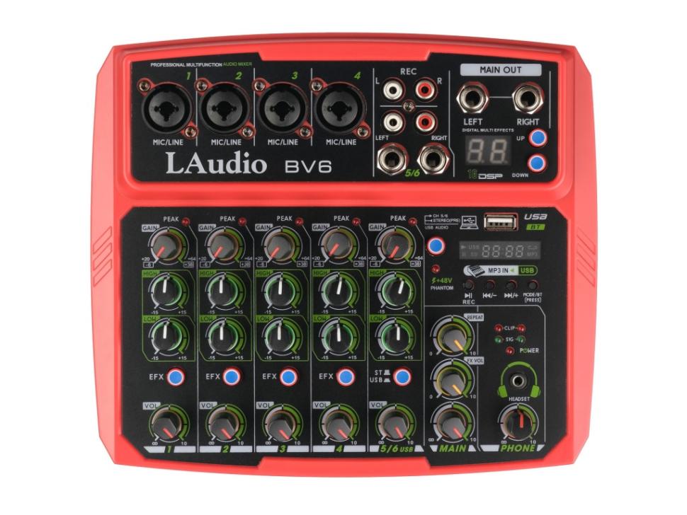 BV6 РњРёРєС€РµСЂРЅС‹Р№ РїСѓР»СЊС‚, 6 РєР°РЅР°Р»РѕРІ, LAudio