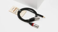 MJ2XM-1,5m Y-РєР°Р±РµР»СЊ 3,5 РјРј РјРёРЅРёРґР¶РµРє - 2 XLR "РїР°РїР°", 1,5 Рј, SHNOOR