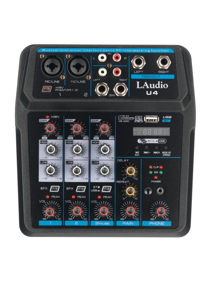 U4 РњРёРєС€РµСЂРЅС‹Р№ РїСѓР»СЊС‚, 4 РєР°РЅР°Р»Р°, LAudio