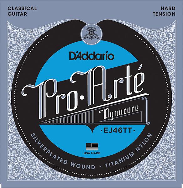 EJ46TT ProArte DynaCore РљРѕРјРїР»РµРєС‚ СЃС‚СЂСѓРЅ РґР»СЏ РєР»Р°СЃСЃРёС‡РµСЃРєРѕР№ РіРёС‚Р°СЂС‹, С‚РёС‚Р°РЅ, СЃРёР»СЊРЅРѕРµ РЅР°С‚СЏР¶РµРЅРёРµ, D'Addario