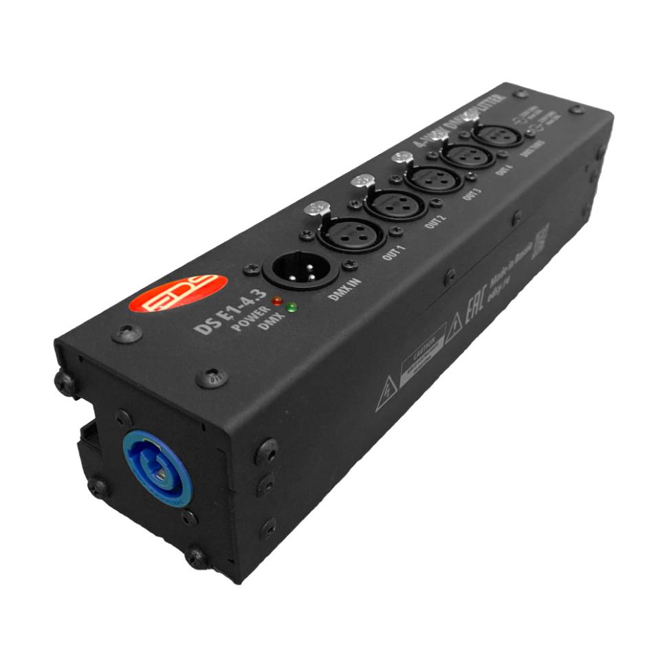 DS-E1-4.3 РўСѓСЂРѕРІС‹Р№ DMX СЃРїР»РёС‚С‚РµСЂ, EDS