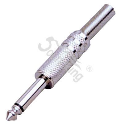 CC139 Р Р°Р·СЉРµРј РЅР° РєР°Р±РµР»СЊ 1/4вЂќ Male (6,35РјРј), РјРѕРЅРѕ, Soundking