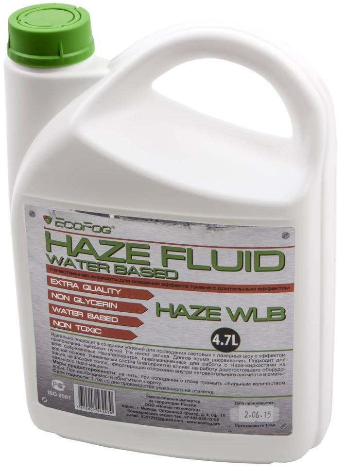 EF-HAZE-WLB Р–РёРґРєРѕСЃС‚СЊ С‚СѓРјР°РЅР° РґР»СЏ HAZE-РјР°С€РёРЅ, EcoFog