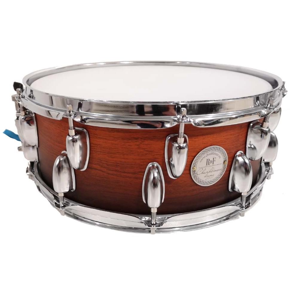 RDF1455OR РњР°Р»С‹Р№ Р±Р°СЂР°Р±Р°РЅ 14x5.5", РѕСЂР°РЅР¶РµРІРѕ-РєРѕСЂРёС‡РЅРµРІРѕРµ РґРµСЂРµРІРѕ, Chuzhbinov Drums